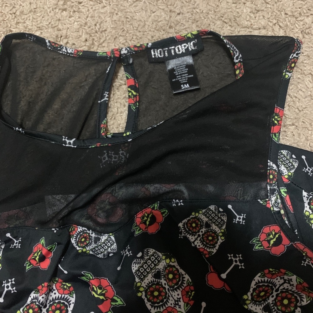 Hot Topic Skull Dress - Picture 3 of 3